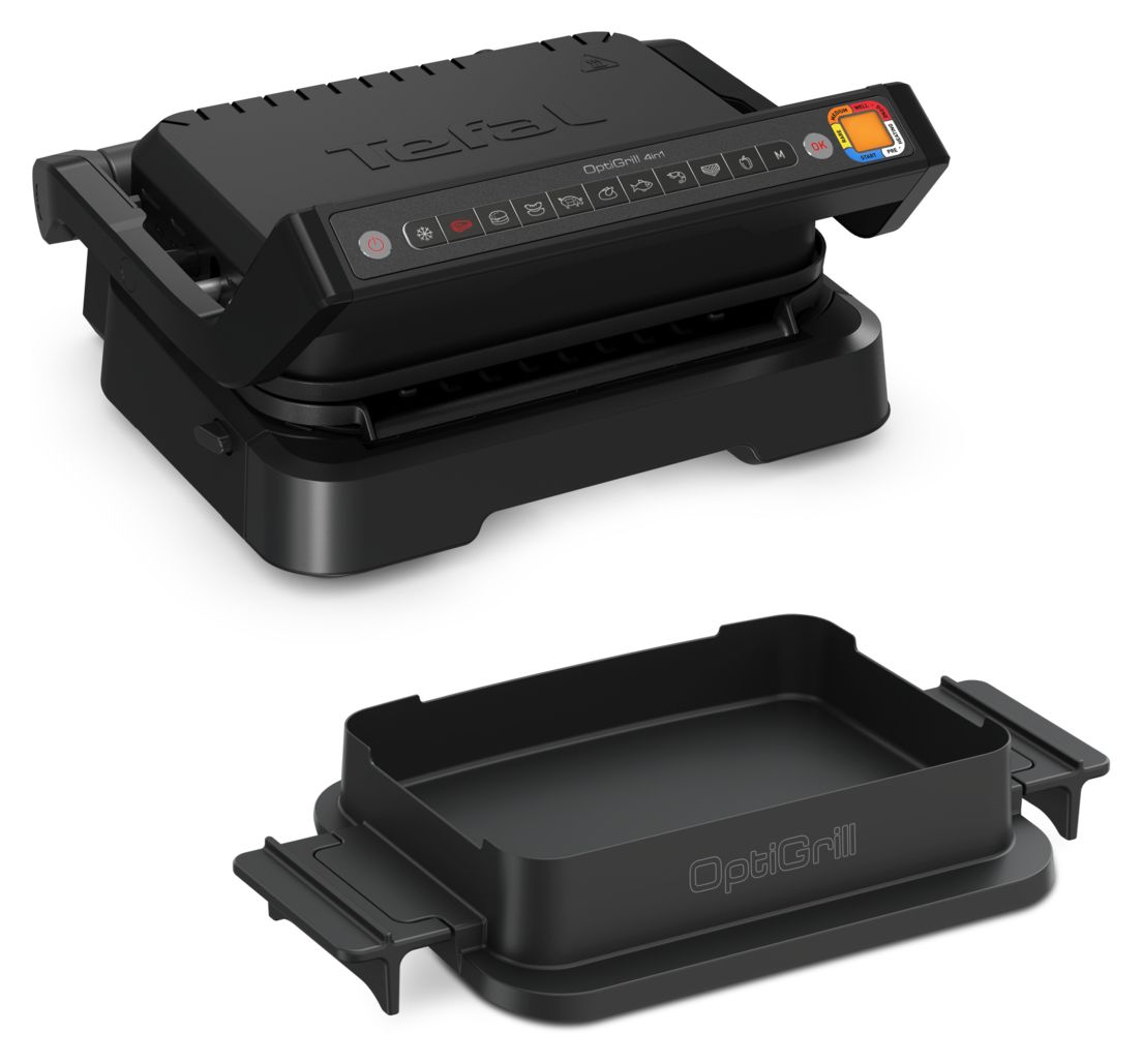 GC7748 OptiGrill 4in1 1 Zone(n) 2100 W mit 300 x 200 mm Fläche  (Schwarz) 