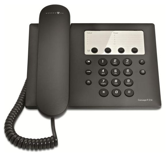 Concept P214 Analoges Telefon 