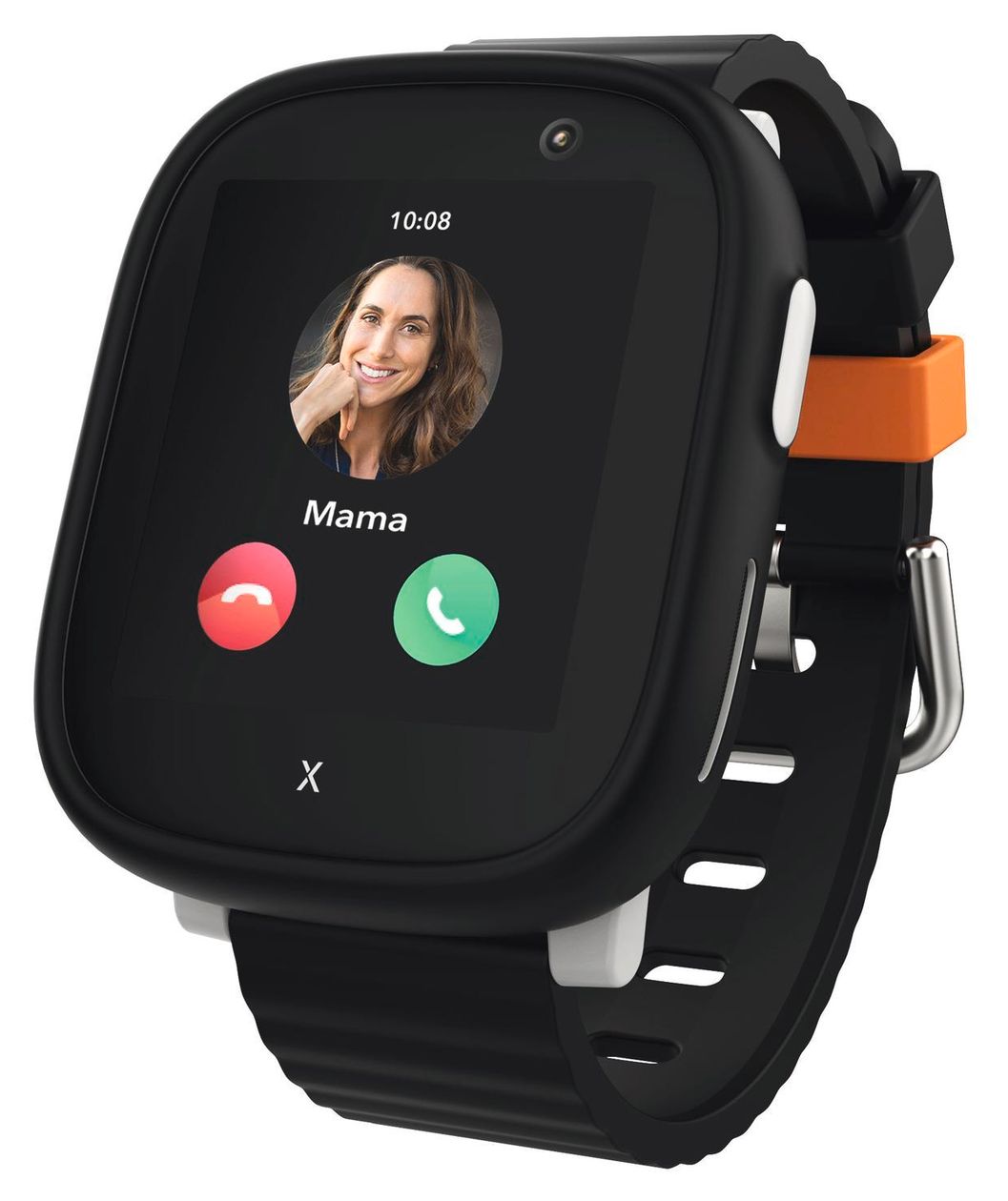 Xplora Kidswatch X6Play eSIM Digital Smartwatch Rechteckig IP68 72 h 4G  (Schwarz) 