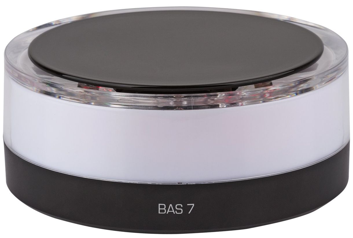 BAS 7 Bluetooth Lautsprecher (Schwarz, Weiß) 