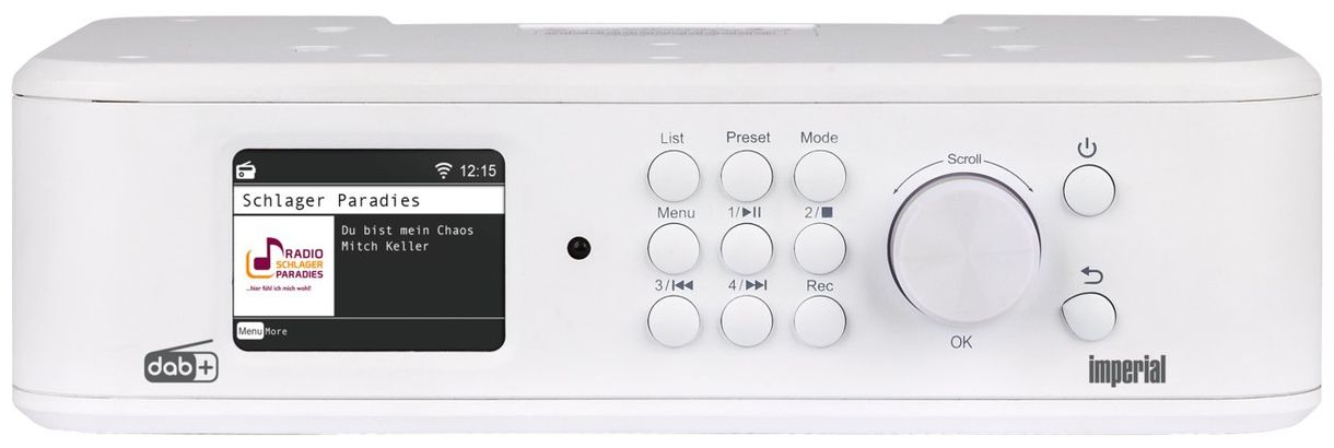 Imperial Dabman i460 Bluetooth DAB, DAB+, FM Radio (Weiß) 