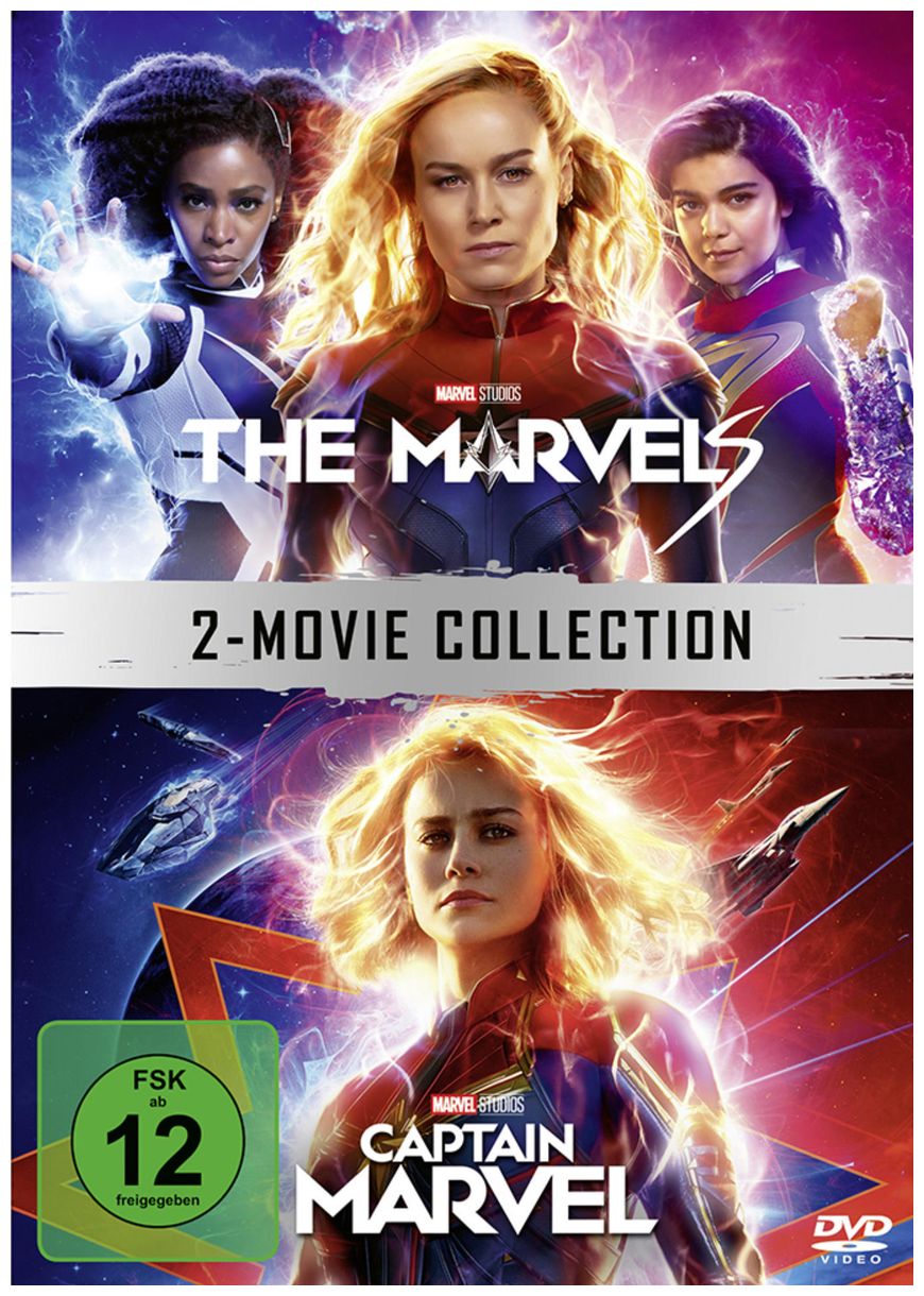 The Marvels / Captain Marvel 2-Movie Collection (DVD) 