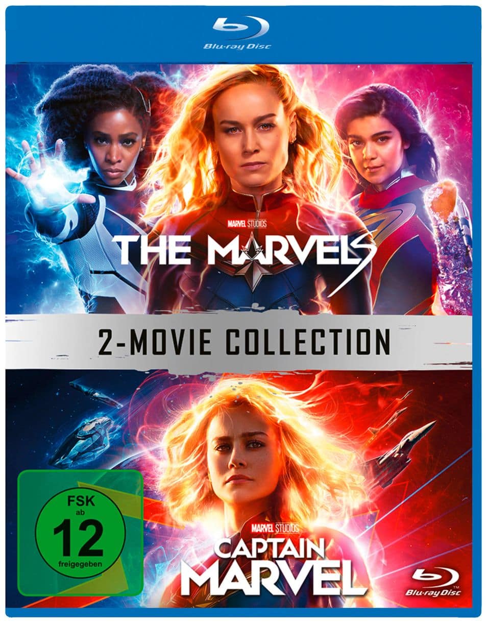 The Marvels / Captain Marvel 2-Movie Collection (Blu-Ray) 