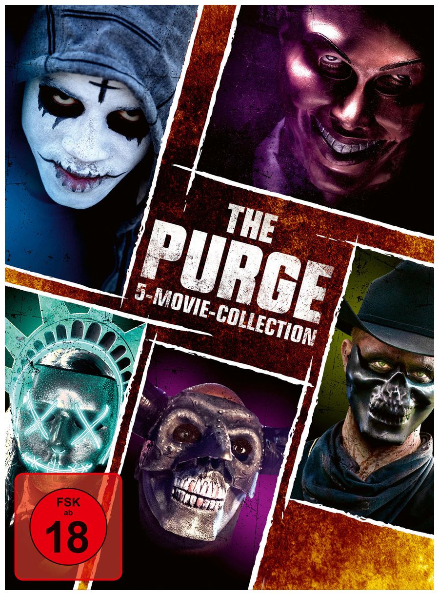 The Purge - 5-Movie-Collection (DVD) 