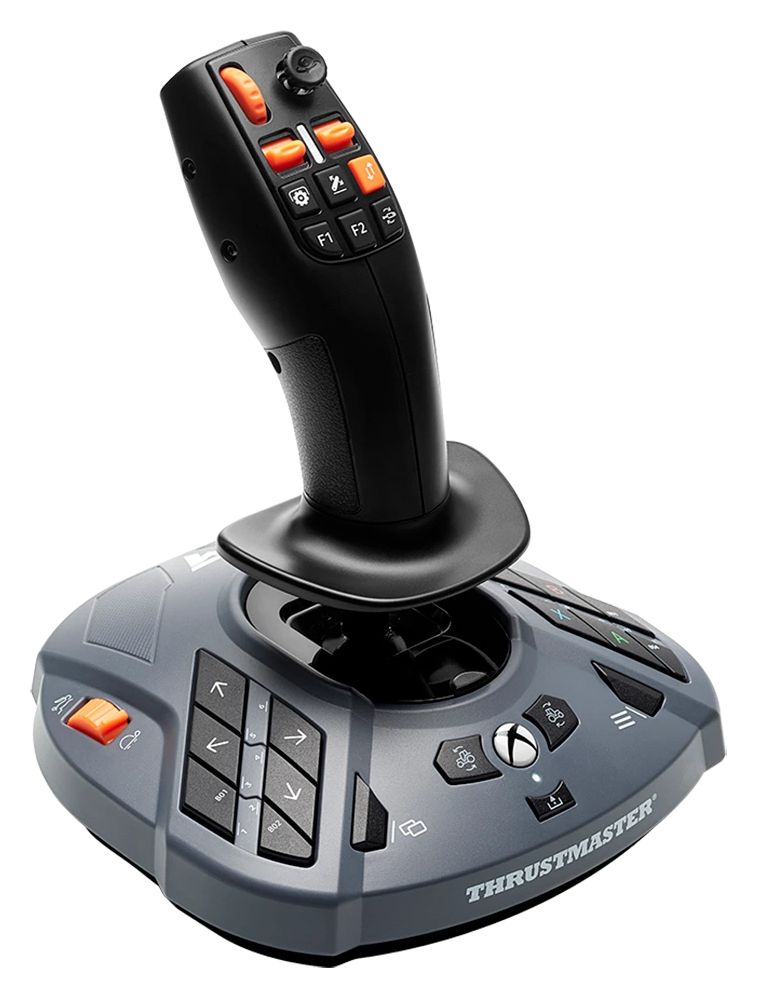 SimTask FarmStick X Joystick für PC, Xbox Series S, Xbox Series X  (Schwarz, Grau) 
