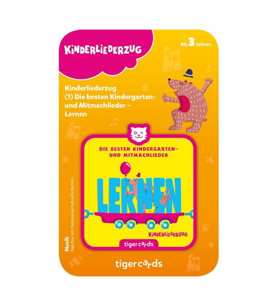 Kinderliederzug (1): Die besten Kindergarten- und Mitmachlieder - LERNEN 