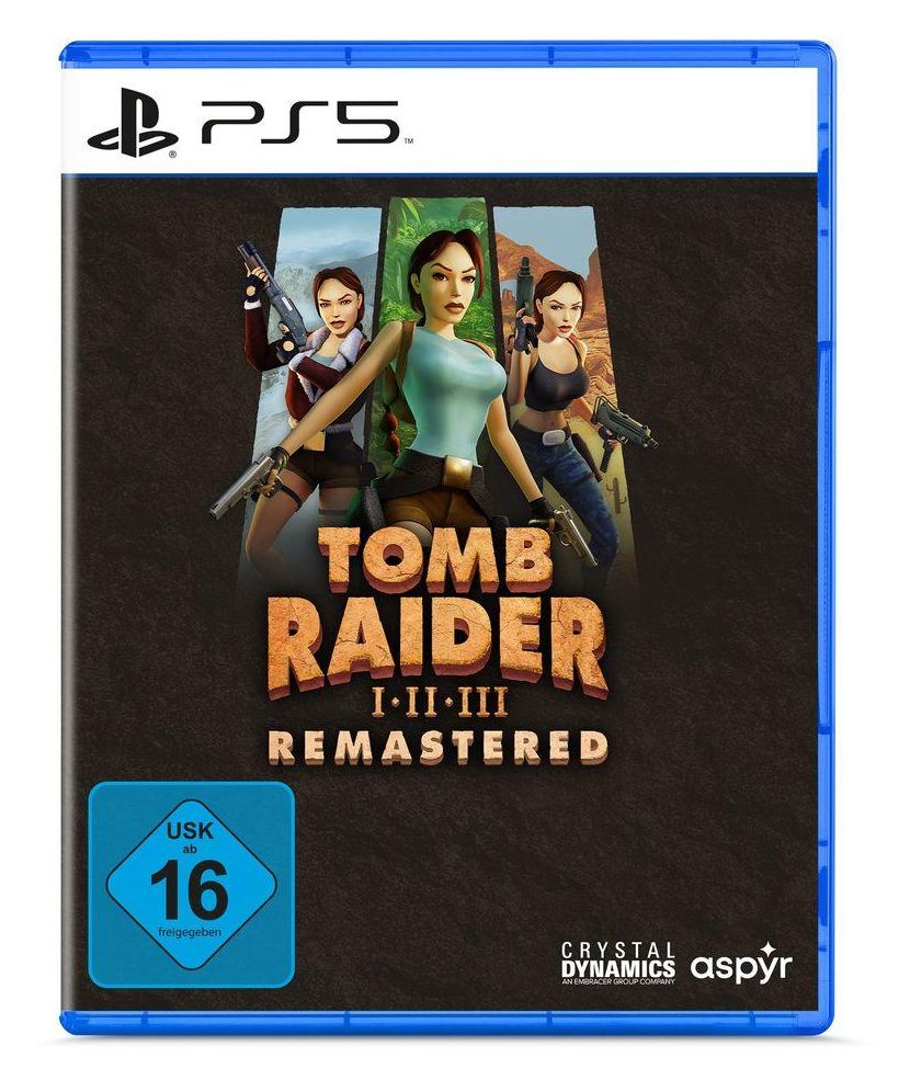 Tomb Raider I-III Remastered Starring Lara Croft (PlayStation 5) 