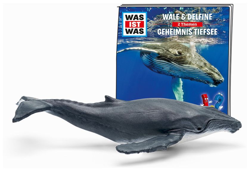 01-0160 Was ist Was - Wale & Delfine / Geheimnis Tiefsee  Grau, Weiß 