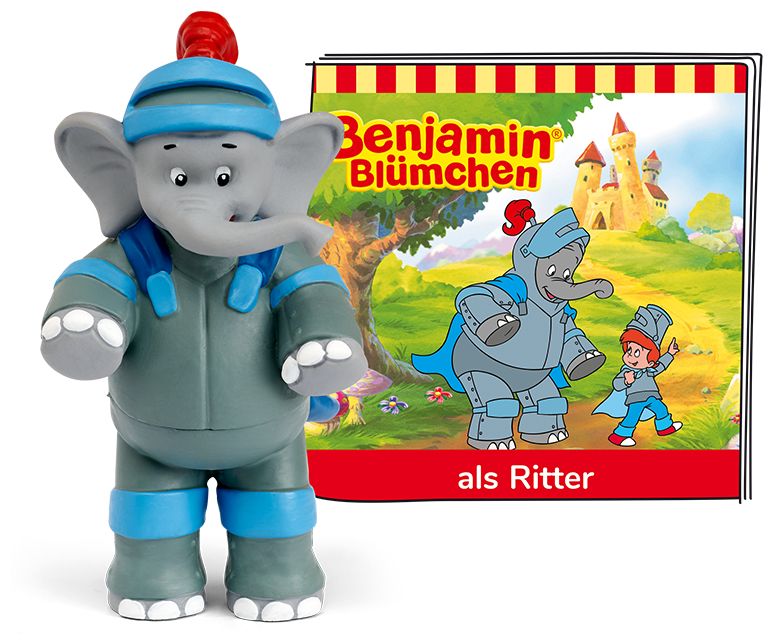 01-0173 Benjamin Blümchen als Ritter  Mehrfarbig 