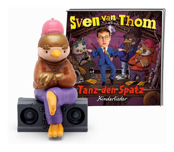 10000199 Sven van Thom – Tanz den Spatz  Schwarz, Gold, Violett 