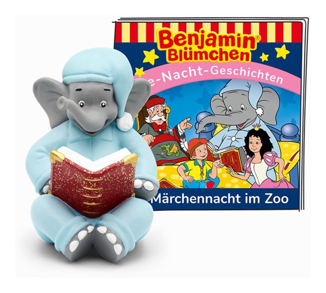 10000202 Benjamin Blümchen – Märchennacht im Zoo 44 min  (Blau, Grau, Rot) 