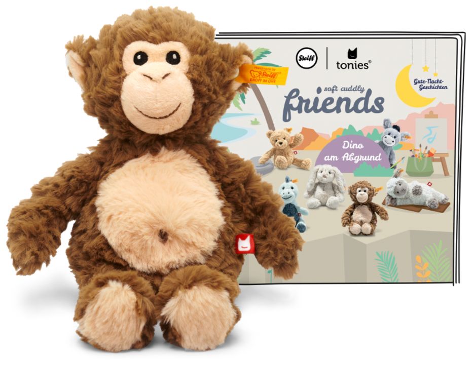 10002016 Soft Cuddly Friends – Bodo Schimpanse  Beige, Braun 