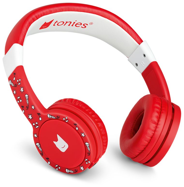 10002546 Tonie-Lauscher Ohraufliegender Kopfhörer Kabelgebunden (Rot)  Rot 
