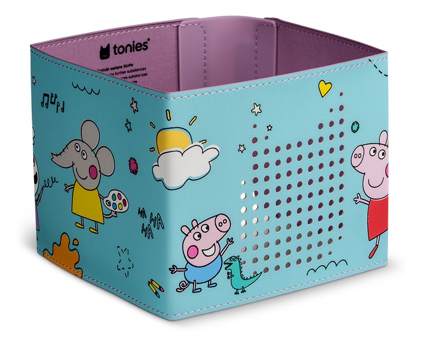 11001269 Hülle für Toniebox 2 Peppa Pig  (Mehrfarbig) 