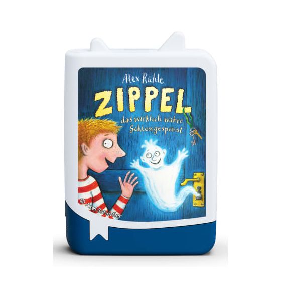 11002704 Book Tonie Zippel, das wirklich wahre Schlossgespenst 143 min  (Blau, Weiß) 