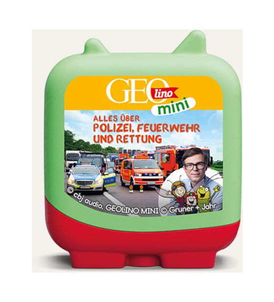 11003771 Clever Tonie - GEOlino mini: Alles über Polizei Feuerwehr und Rettung 46 min  (Mehrfarbig) 