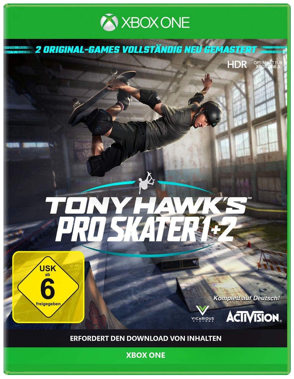 Tony Hawk's Pro Skater 1 + 2 (Xbox One) 