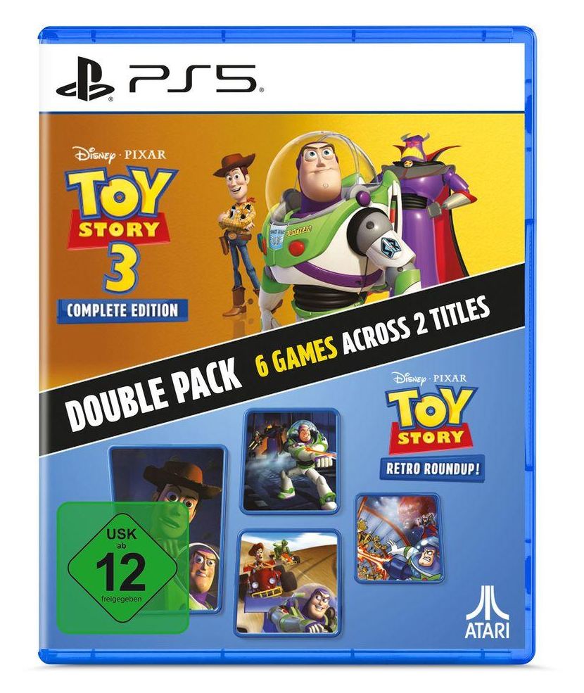 Toy Story 3 Complete + Retro Roundup! (Double Pack) (PlayStation 5) 