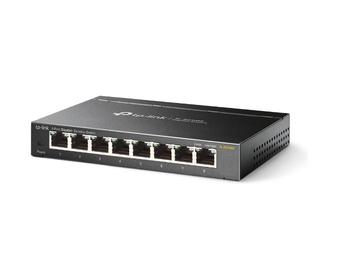 8-Port 10/100/1000Mbit/s Desktop-Switch 