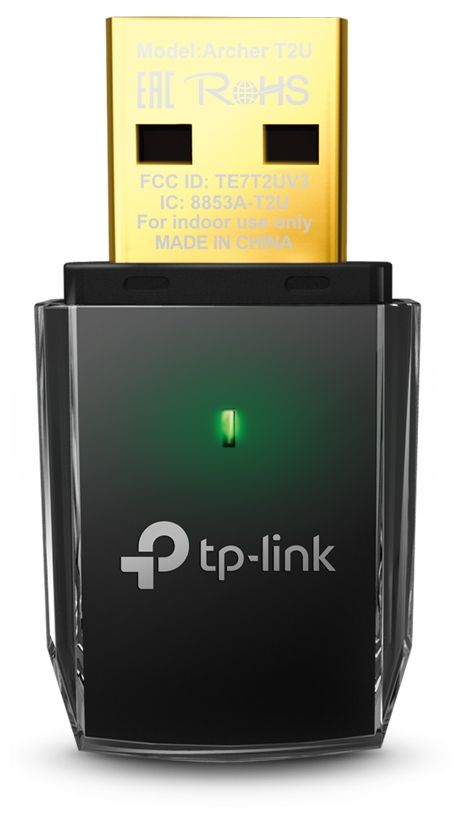 T2U AC600 WLAN USB Stick 600 Mbit/s Wi-Fi 5 (802.11ac) 