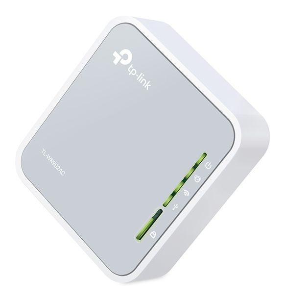 TL-WR902AC	AC750 WiFi 5 Router Dual-Band (2,4 GHz/5 GHz) 300 Mbit/s 