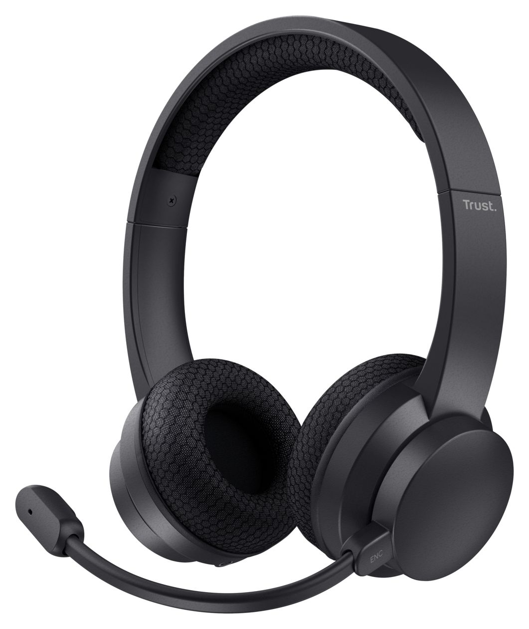 Ayda Ohraufliegender Bluetooth Kopfhörer kabelgebunden&kabellos USB Typ-C  (Schwarz) 