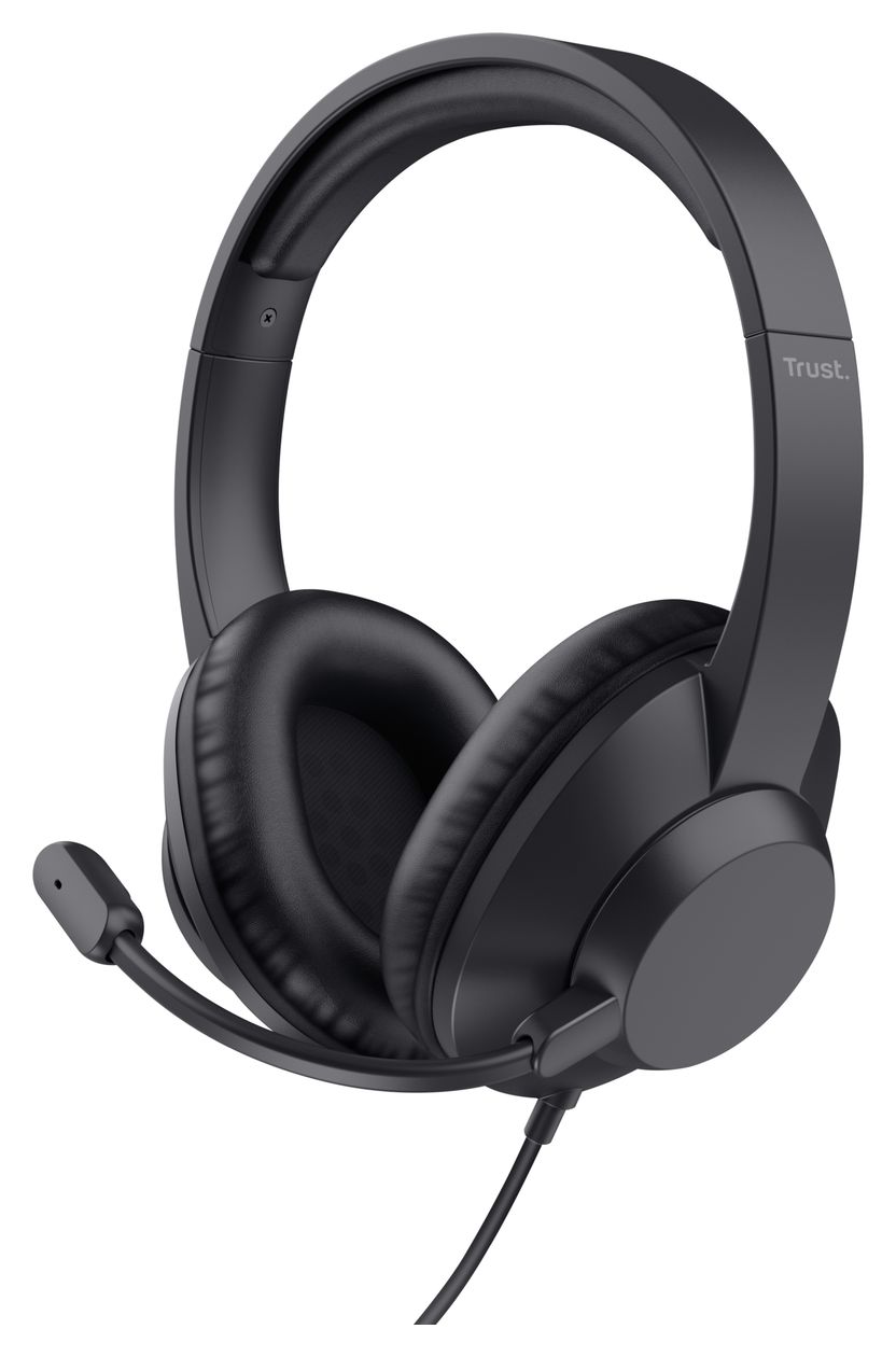 Ayda Max Over Ear Kopfhörer Kabelgebunden  (Schwarz) 