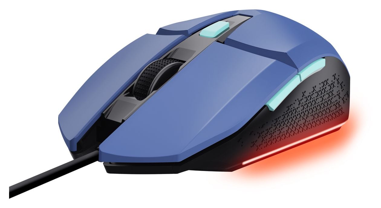 GXT 109B Felox 6400 DPI Gaming Maus  (Blau) 