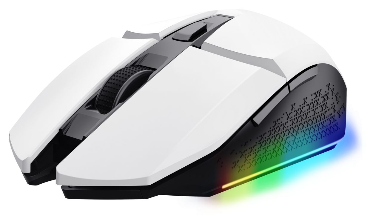 GXT 110 Felox 4800 DPI Gaming Maus Optisch  (Weiß) 