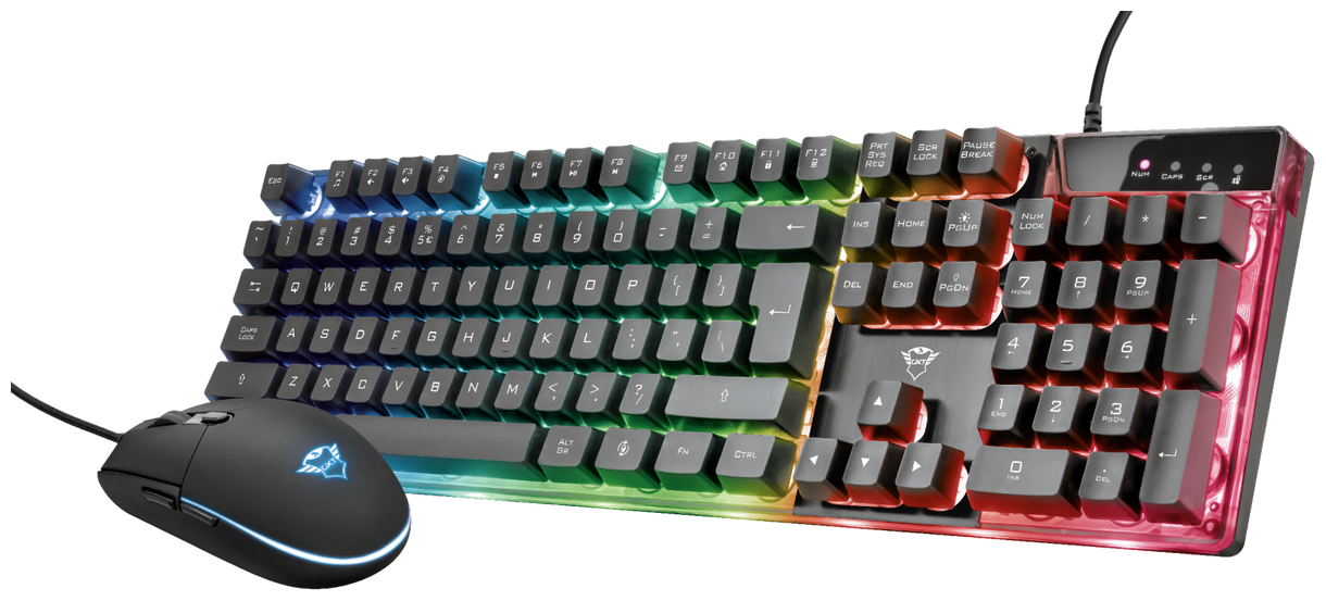 GXT838 Azor RGB-LED Gaming Tastatur (Schwarz) 