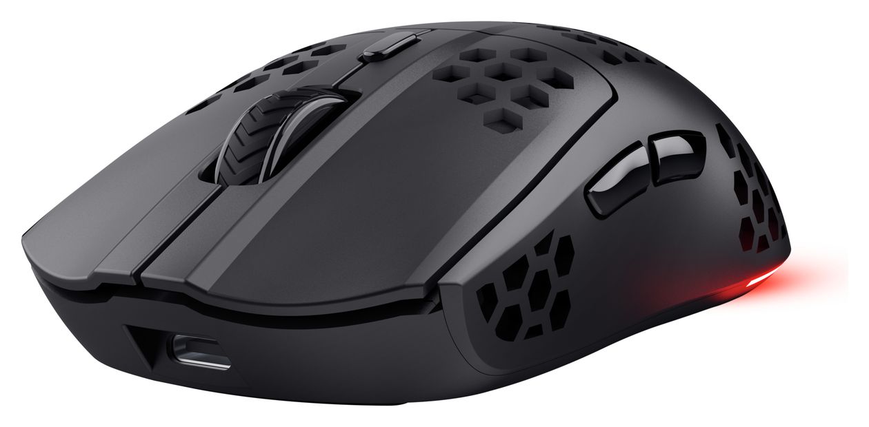 GXT 929 Helox 4800 DPI Gaming Maus Optisch  (Schwarz) 