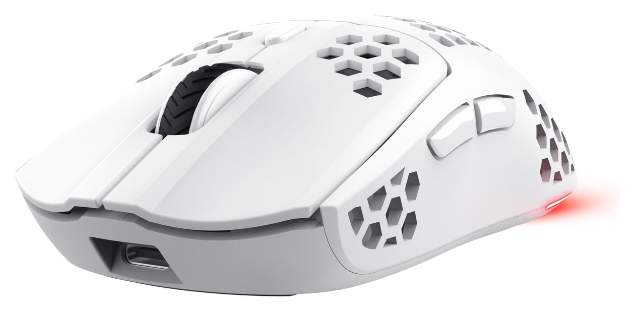 GXT 929 Helox 4800 DPI Gaming Maus Optisch  (Weiß) 
