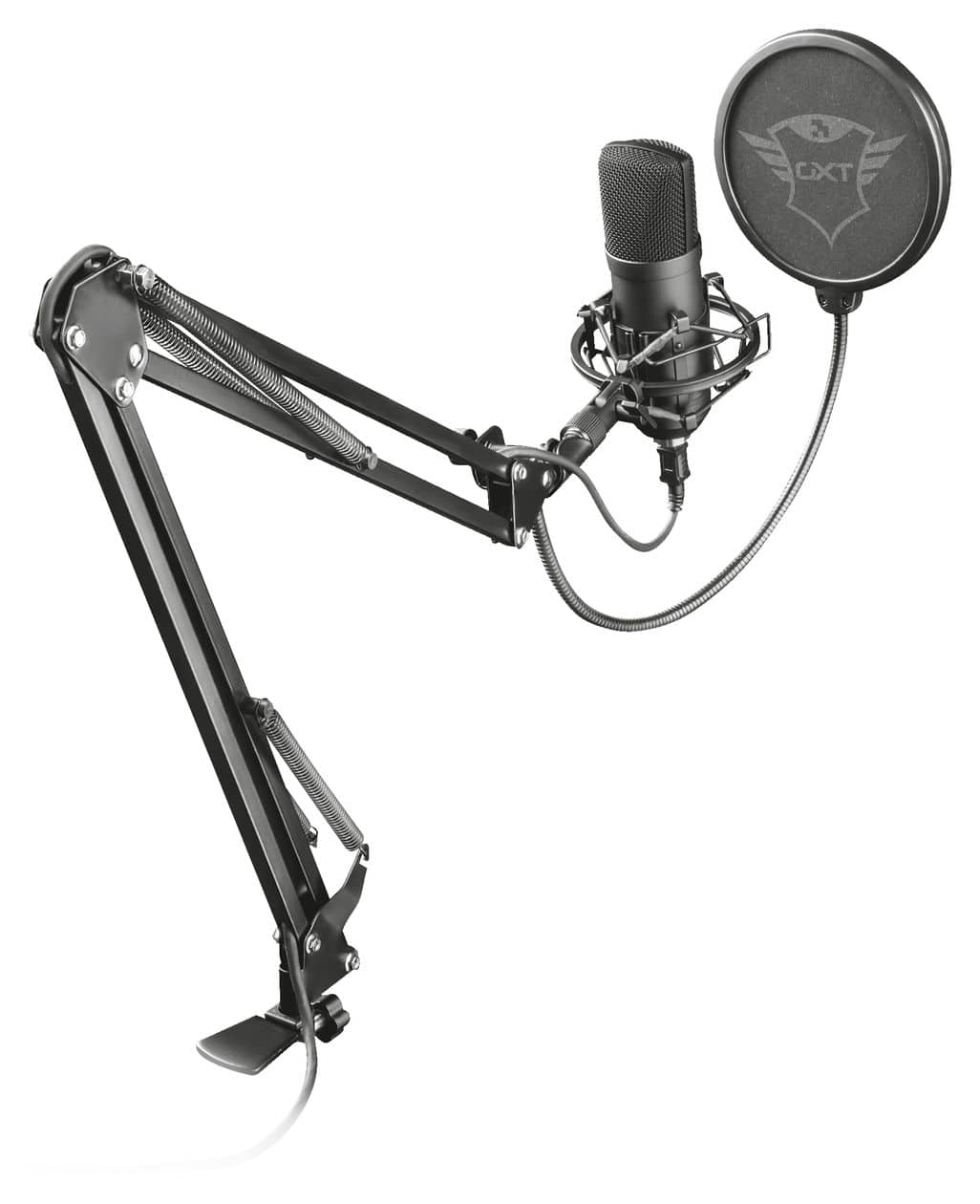 GXT252+ Emita kabelgebunden Studio-Mikrofon USB  (Schwarz) 