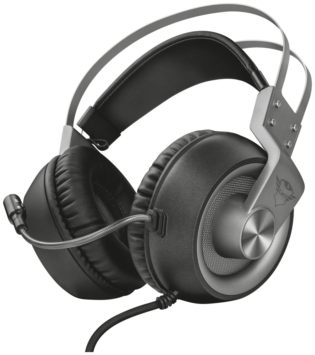GXT430 Ironn Over Ear Kopfhörer Kabelgebunden (Schwarz) 