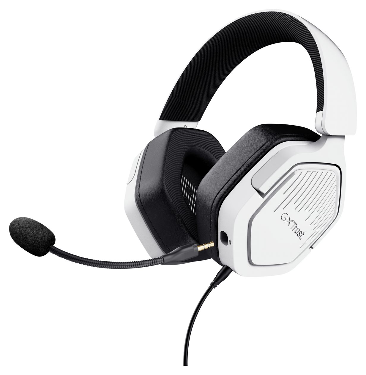 GXT492 Carus Over Ear Kopfhörer Kabelgebunden  (Weiß) 