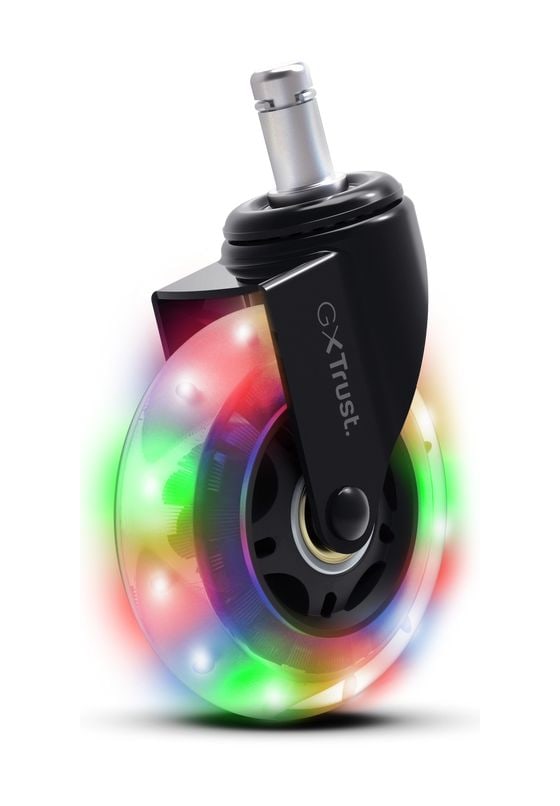 GXT701 Gel Rollen für Gaming-Stuhl Nachlaufrad  (Schwarz) 