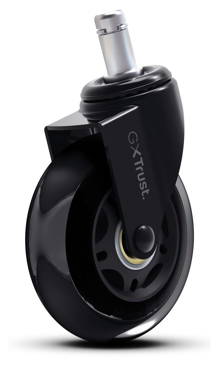 GXT702 Stuhlrollen-Set  (Schwarz) 