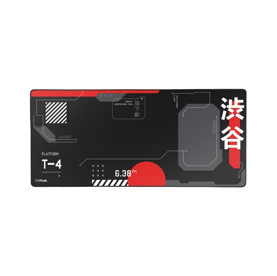 GXT759 XXL Mauspad  (Schwarz, Rot) 