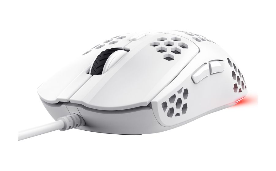 GXT928 Helox 6400 DPI Gaming Maus Optisch  (Weiß) 