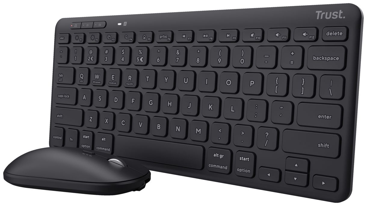 Lyra Büro Tastatur (Schwarz) 