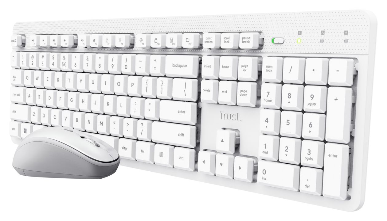 Ody II Heimbüro Tastatur RF Wireless  (Weiß) 