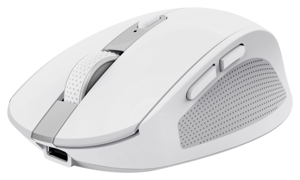 Ozaa 3200 DPI Büro Maus Optisch  (Weiß) 