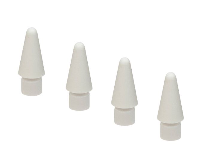4er Pack Ersatz Spitze aus Kunststoff Apple Pencil und Tucano Pencil  (Weiß) 