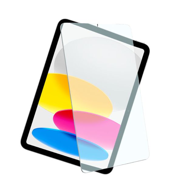 IPDA13M2-SP-TG Klare Bildschirmschutzfolie aus gehärtetes Glas 9H für Apple iPad Air 13” M2 bis 33 cm (13") Schockresistent  (Transparent) 