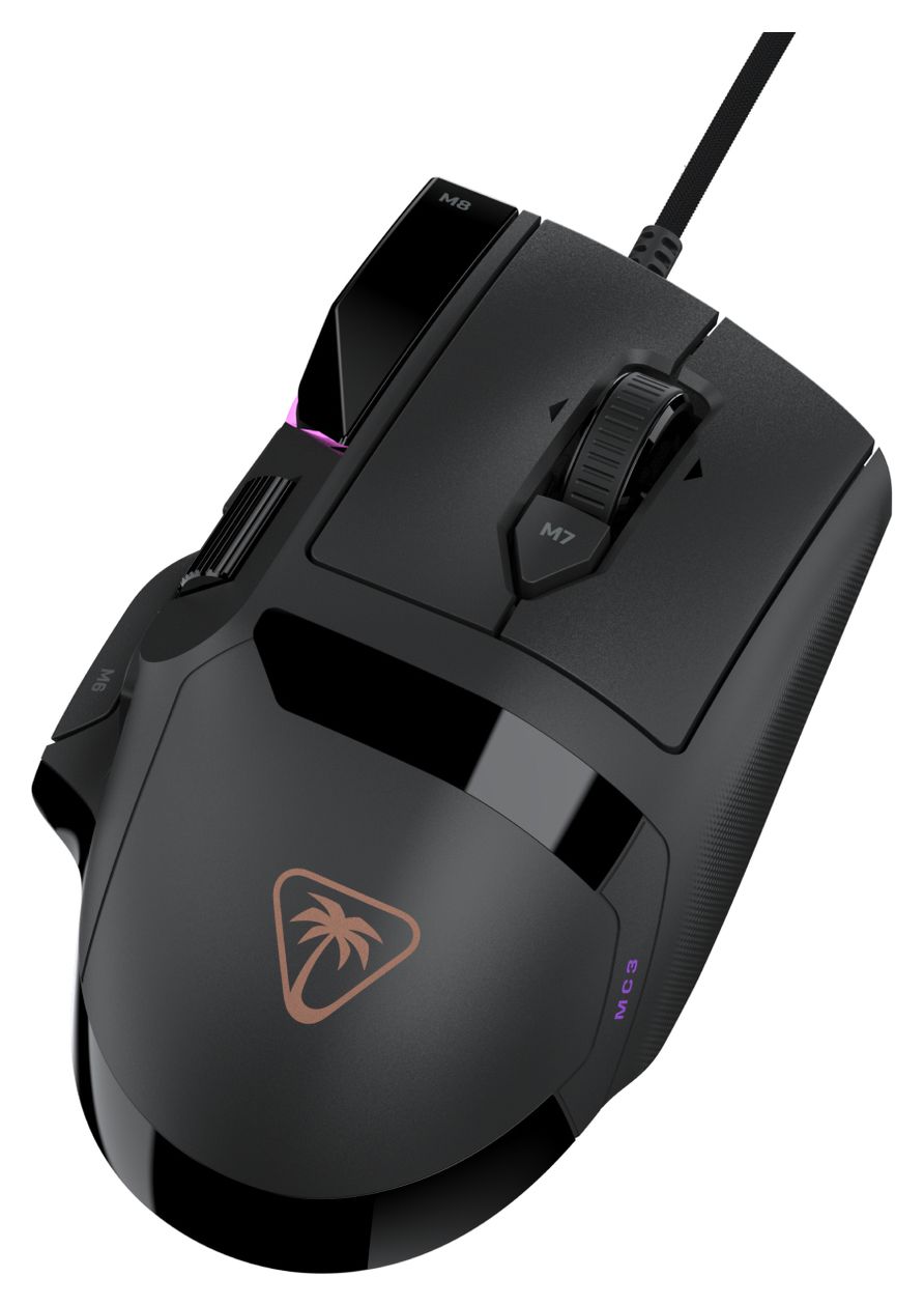 Command Series MC3 Wired 30000 DPI Gaming Maus Optisch  (Schwarz) 