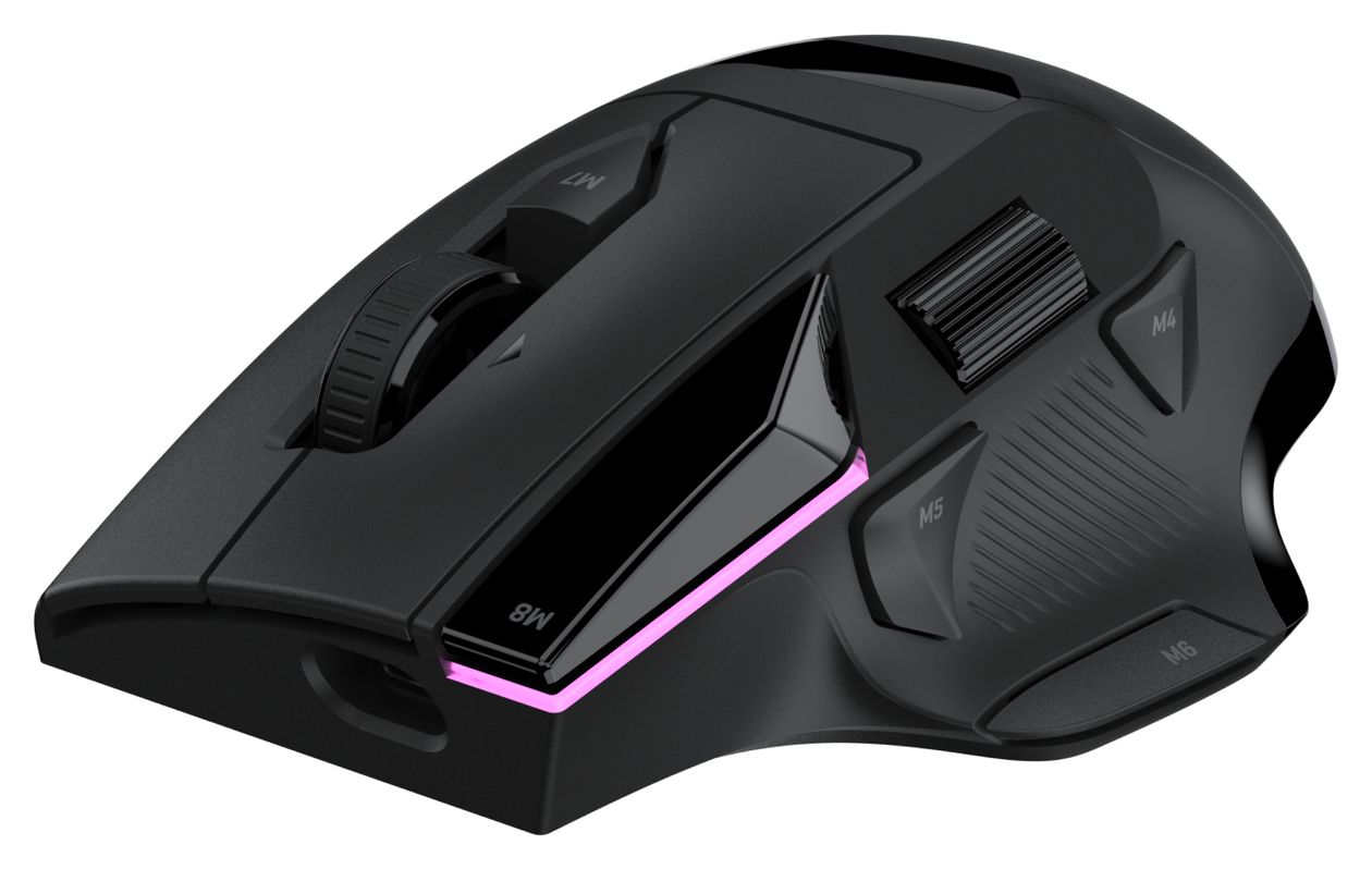 Command Series MC5 Wireless 30000 DPI Gaming Maus Optisch  (Schwarz) 