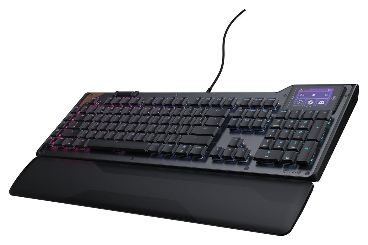 Command Series KB5 RGB-LED Gaming Tastatur USB  (Schwarz) 