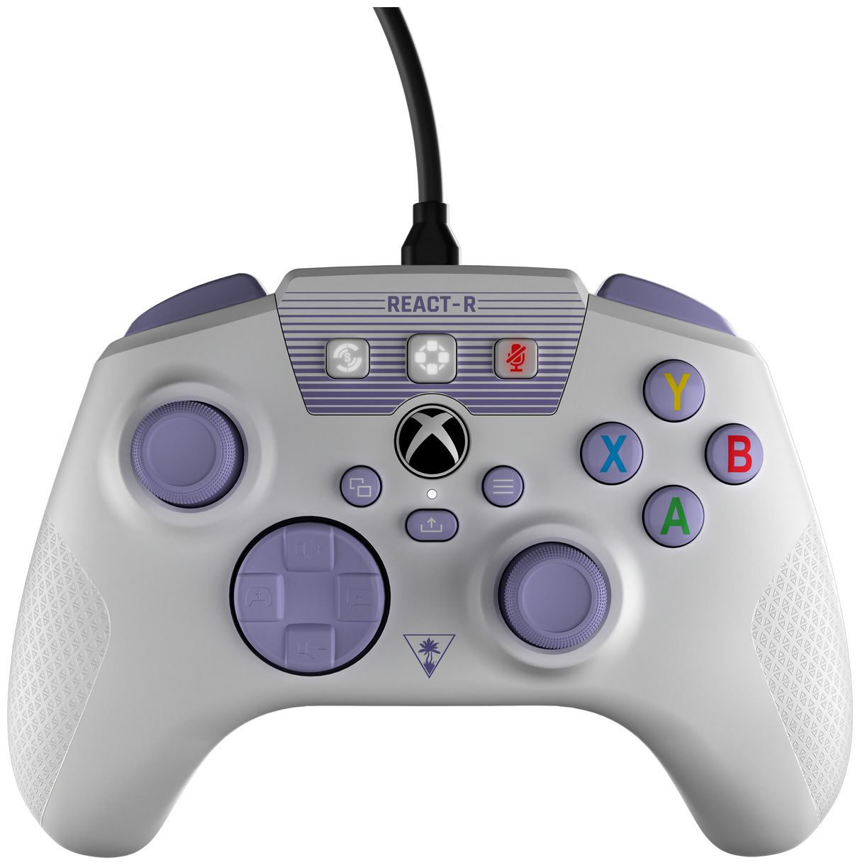 React-R Analog / Digital Gamepad PC, Xbox One, Xbox Series S, Xbox Series X Kabelgebunden (Violett, Weiß) 