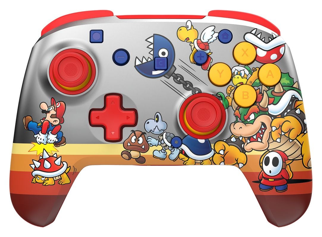 Rematch Wireless Controller Super Mario: Koopa Troop Gamepad für Nintendo Switch, Nintendo Switch 2, Nintendo Switch Lite, Nintendo Switch OLED  (Mehrfarbig) 
