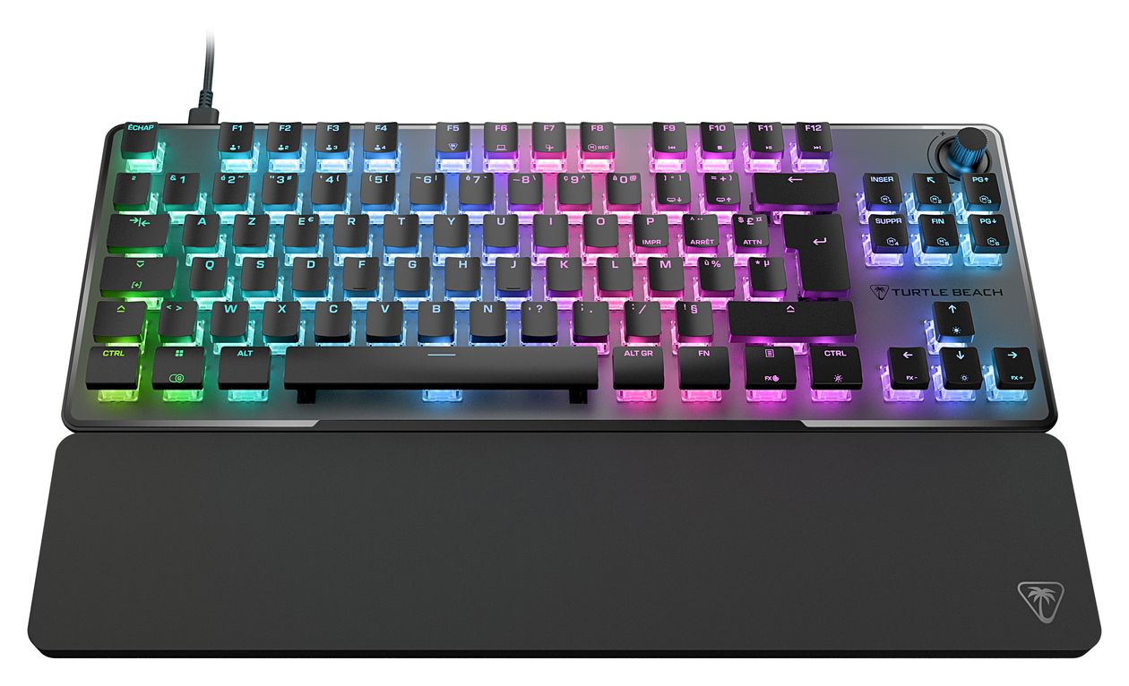 Vulcan II TKL Pro RGB-LED Gaming Tastatur USB  (Schwarz) 